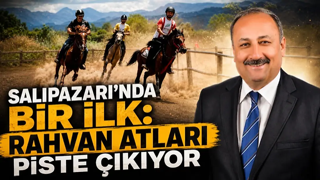 Salıpazarı’nda Bir İlk: Rahvan Atları Piste Çıkıyor