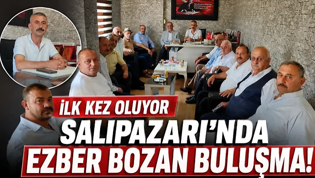 Salıpazarı’nda Partiler Üstü Buluşma