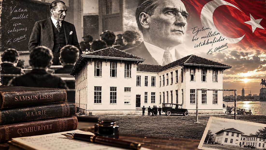 Hastane Oldu, Yetimleri Ağırladı, Lise Oldu: Samsun’un Tarihî Okulu