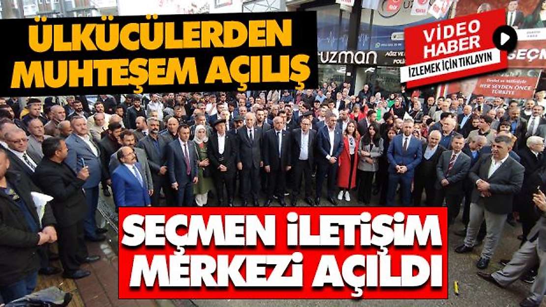 Ülkücülerden Muhteşem Açılış