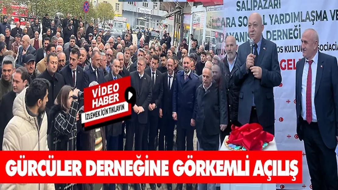 Gürcüler Derneğine Görkemli Açılış