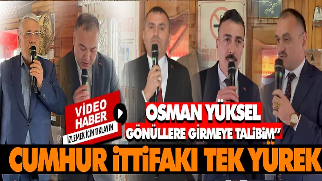 Salıpazarı'nda Cumhur İttifakı Tek Yürek