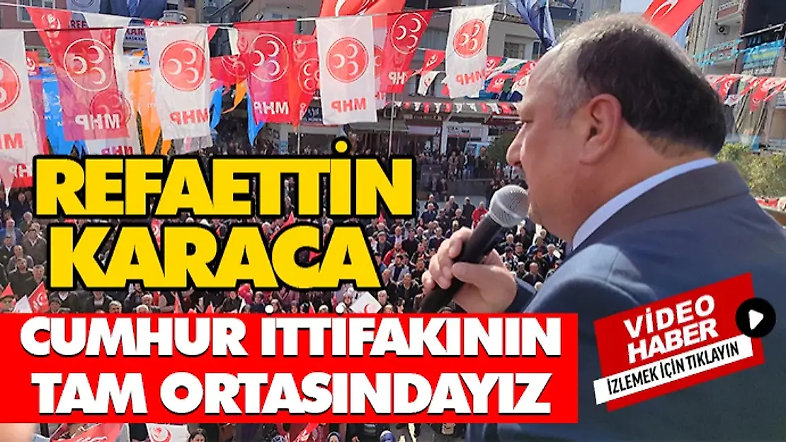 Cumhur İttifak'nın tam ortasındayız