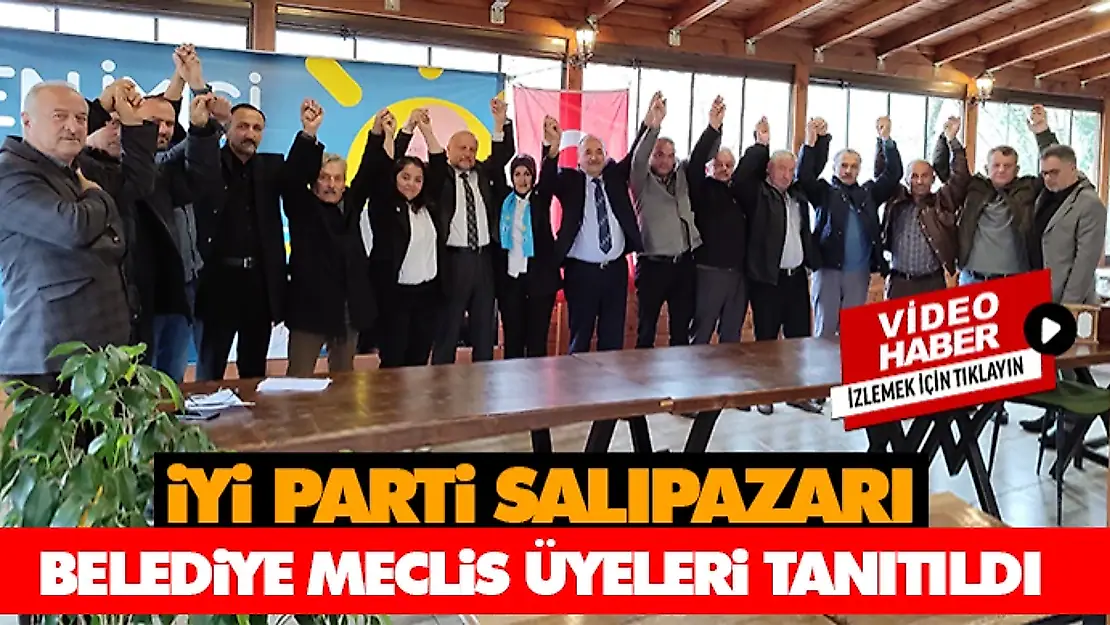 İyi Parti Belediye Meclis Üyelerini Tanıttı