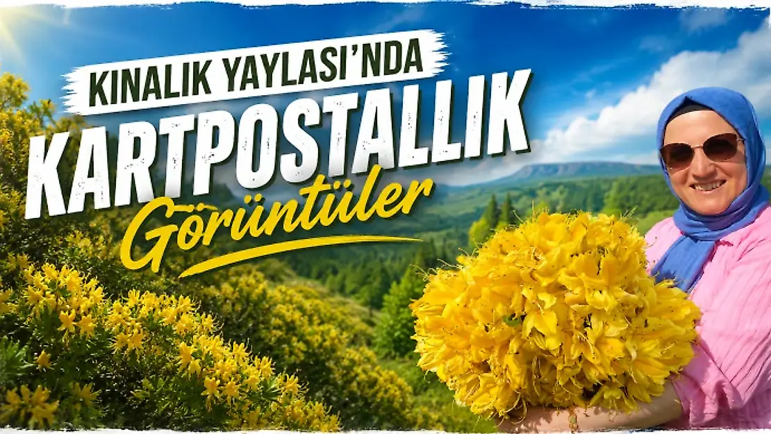 Kınalık Yaylası'nda Kartpostallık Görüntüler