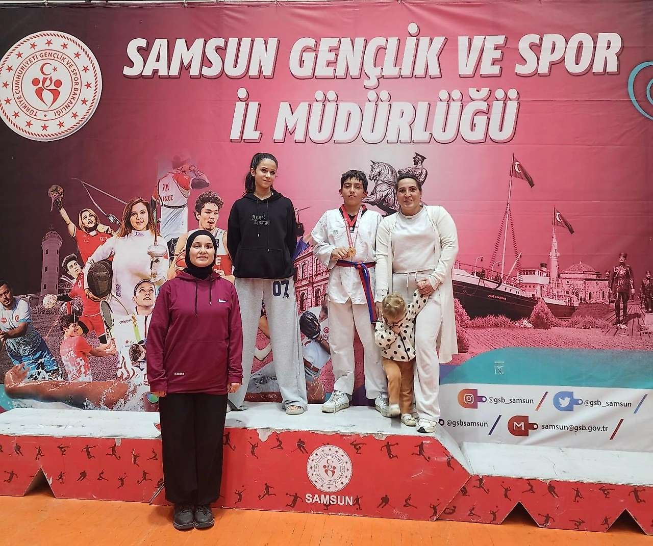 Salıpazarılı Taekwondocular Samsun'da Tarih Yazdı!