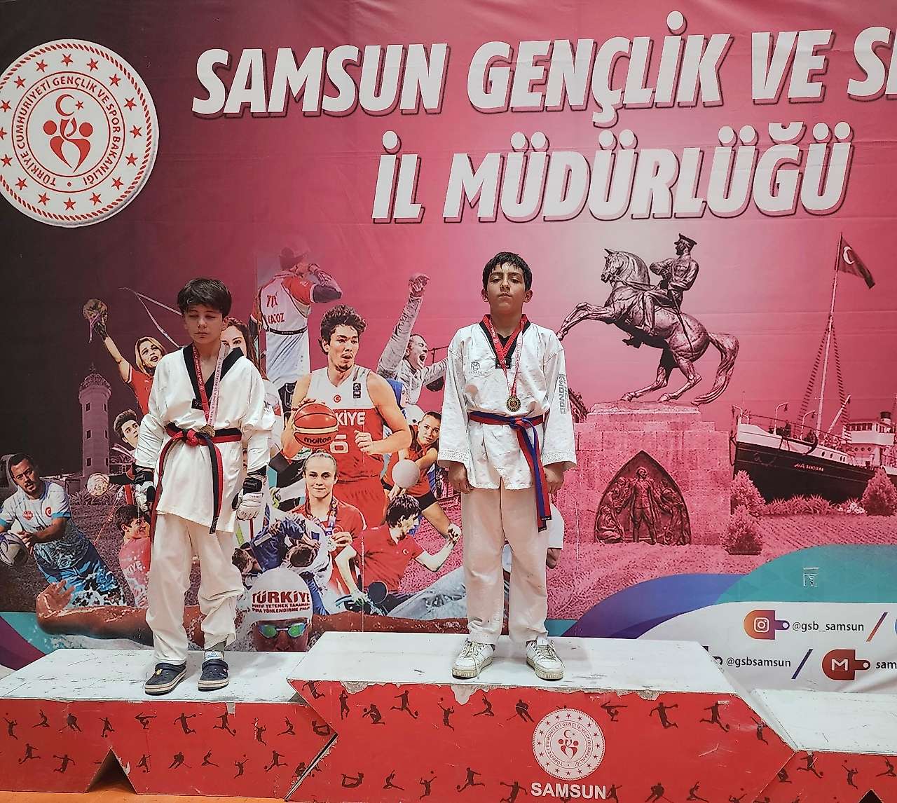 Salıpazarılı Taekwondocular Samsun'da Tarih Yazdı!