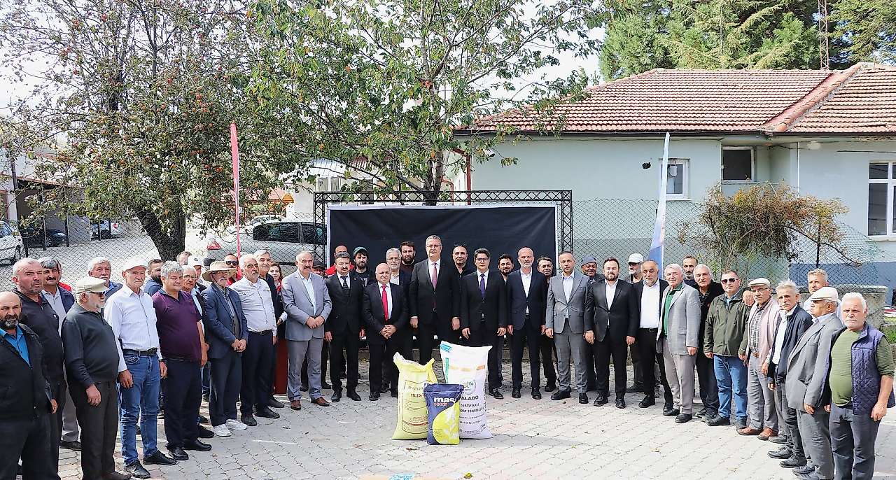 Samsun'da 1.757 çiftçiye tohum ve gübre desteği sağlandı