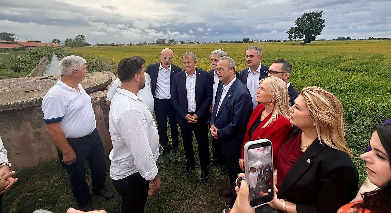 Bafra'da Çeltik Üreticisinin Maliyet İsyanı Yeni Parti'nin Gündeminde