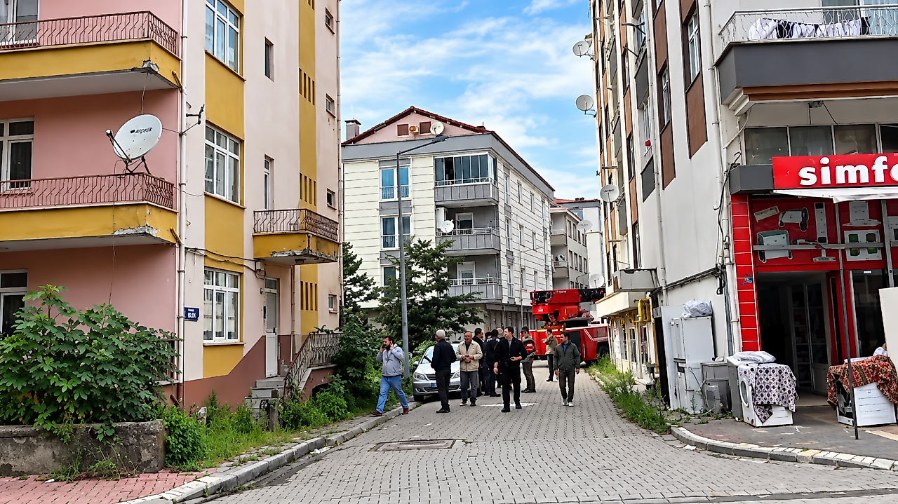 Çarşamba'da Aranan Şahıs Pencereden Atlamaya Çalıştı