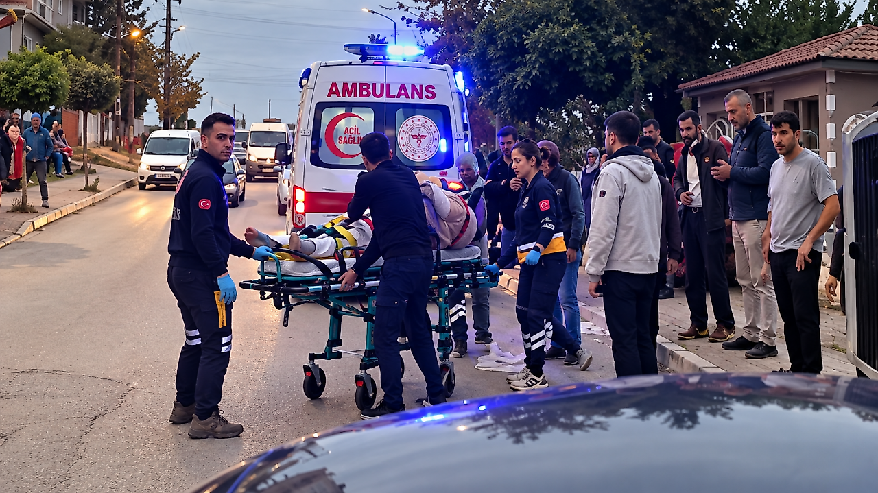 İki Otomobil Çarpıştı! 4 Kişi Yaralandı
