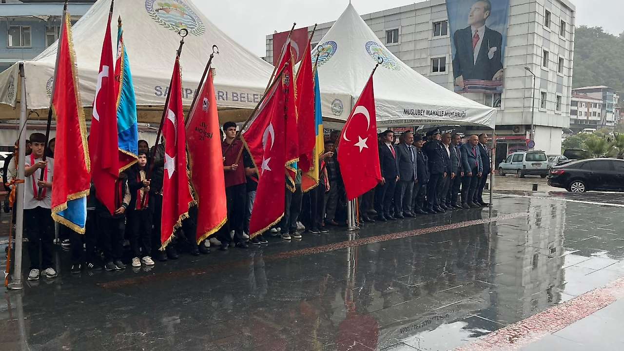 Salıpazarı'nda Gaziler Günü Törenle Kutlandı