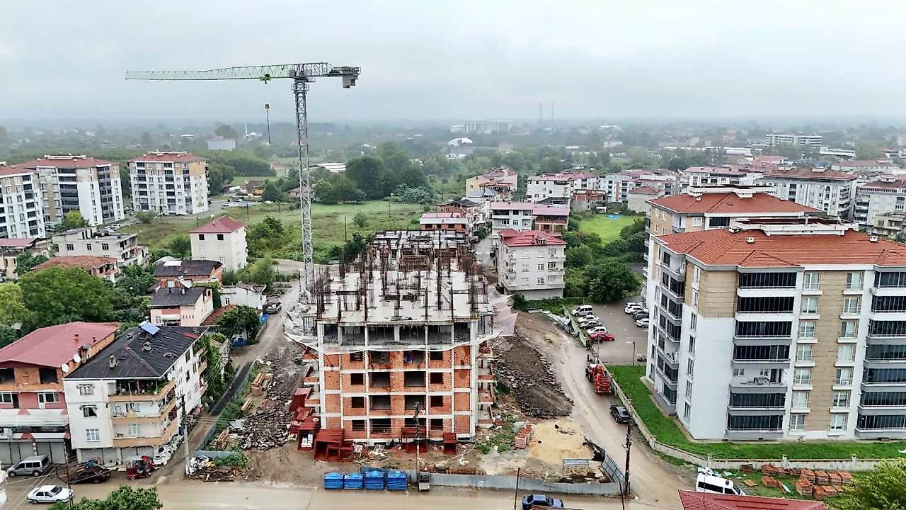 Çarşamba'da 3 bloklu kentsel dönüşüm projesi yükseliyor