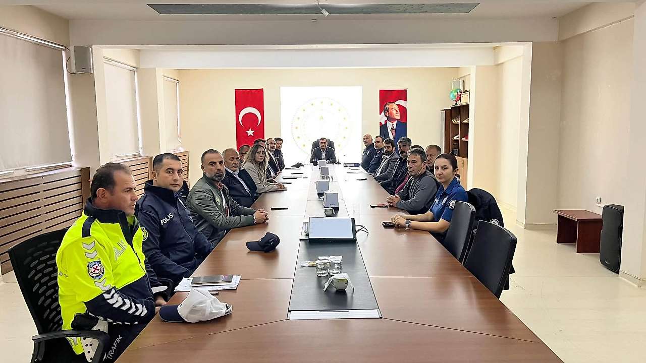 Okuldan Trafiğe İlçenin Güvenlik Tedbirleri Görüşüldü