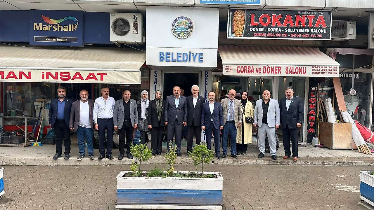 BBP Heyeti Salıpazarı'nda Karaca ve Teşkilatla Buluştu