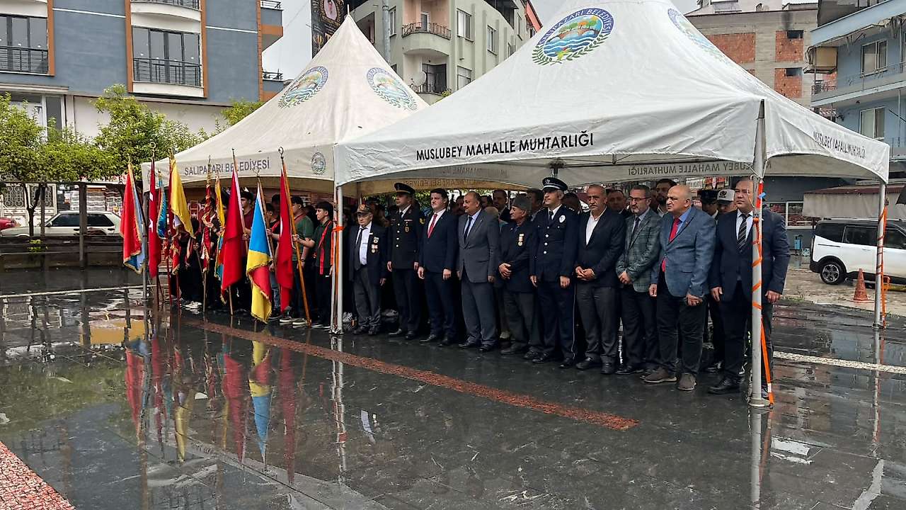 Salıpazarı'nda Gaziler Günü Törenle Kutlandı