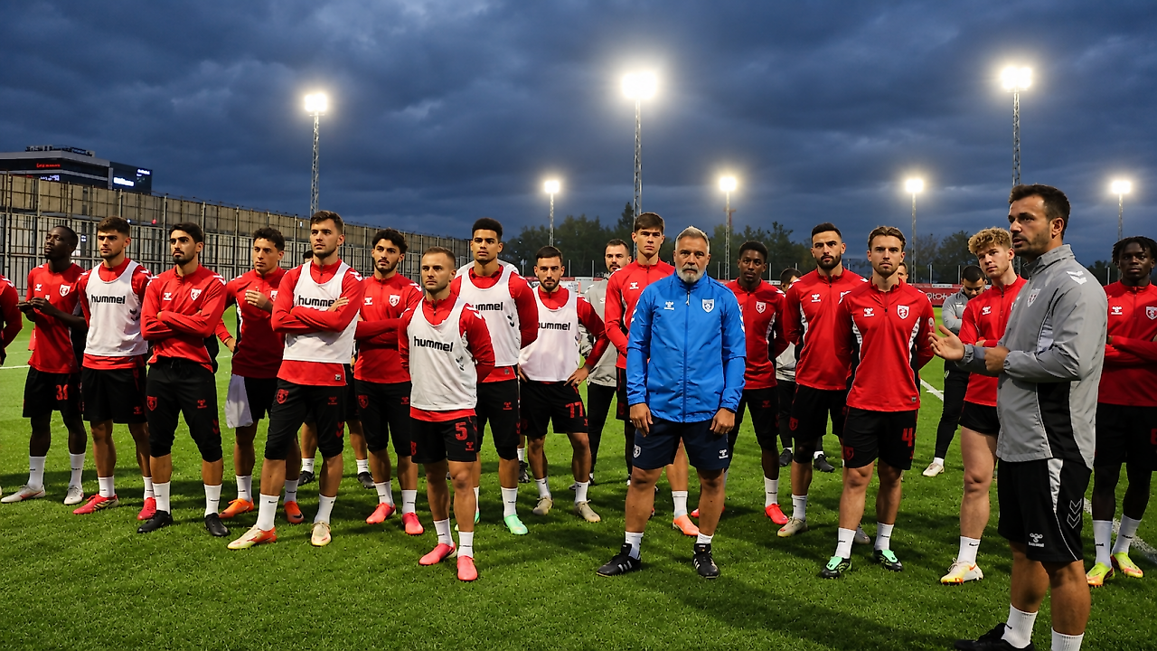 Samsunspor'da Fink taraftara seslendi: Bu takım savaşacak