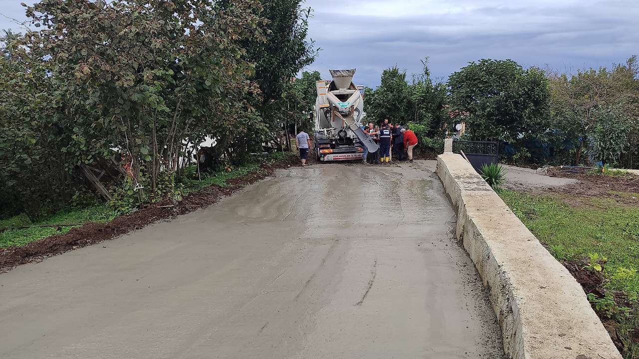 Salıpazarı Belediyesi 2 Yılda 47 Kilometre Yol Yaptı