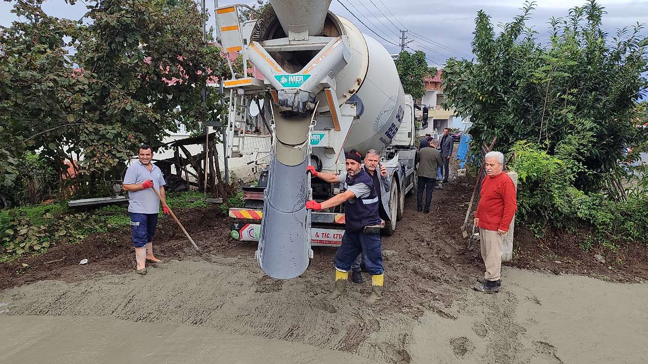 Salıpazarı Belediyesi 2 Yılda 47 Kilometre Yol Yaptı