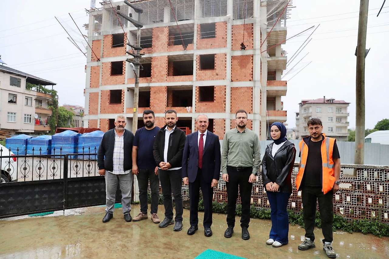 Çarşamba'da 3 bloklu kentsel dönüşüm projesi yükseliyor