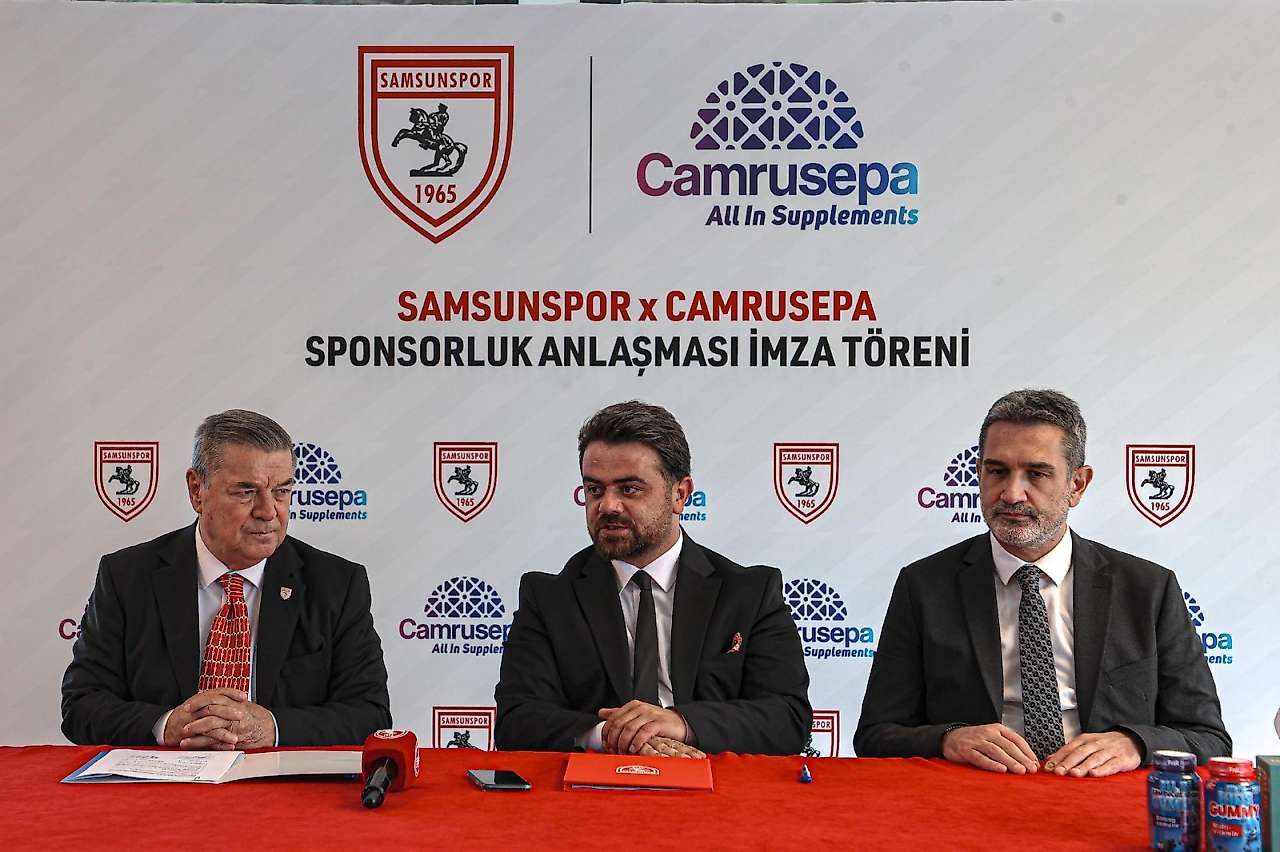Samsunspor, Camrusepa İle Sponsorluk Anlaşmasını Yeniledi