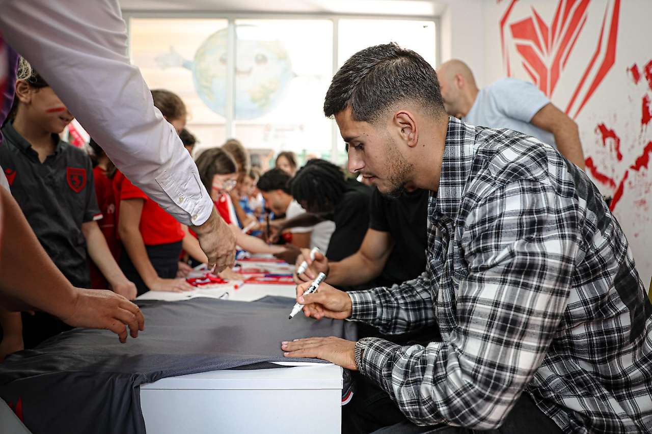 Samsunspor'dan 17 İlçede 35 Bin Öğrenciye Kırmızı-Beyaz Dokunuş