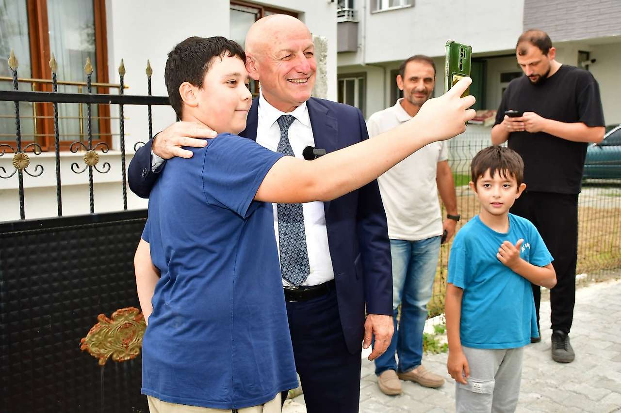 Terme'de Gelişen Mahalleye Altyapı Hamlesi