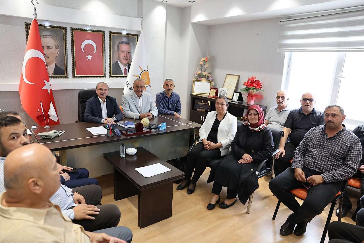 AK Parti Milletvekili Kırcalı Salıpazarı'nda Teşkilatla Buluştu
