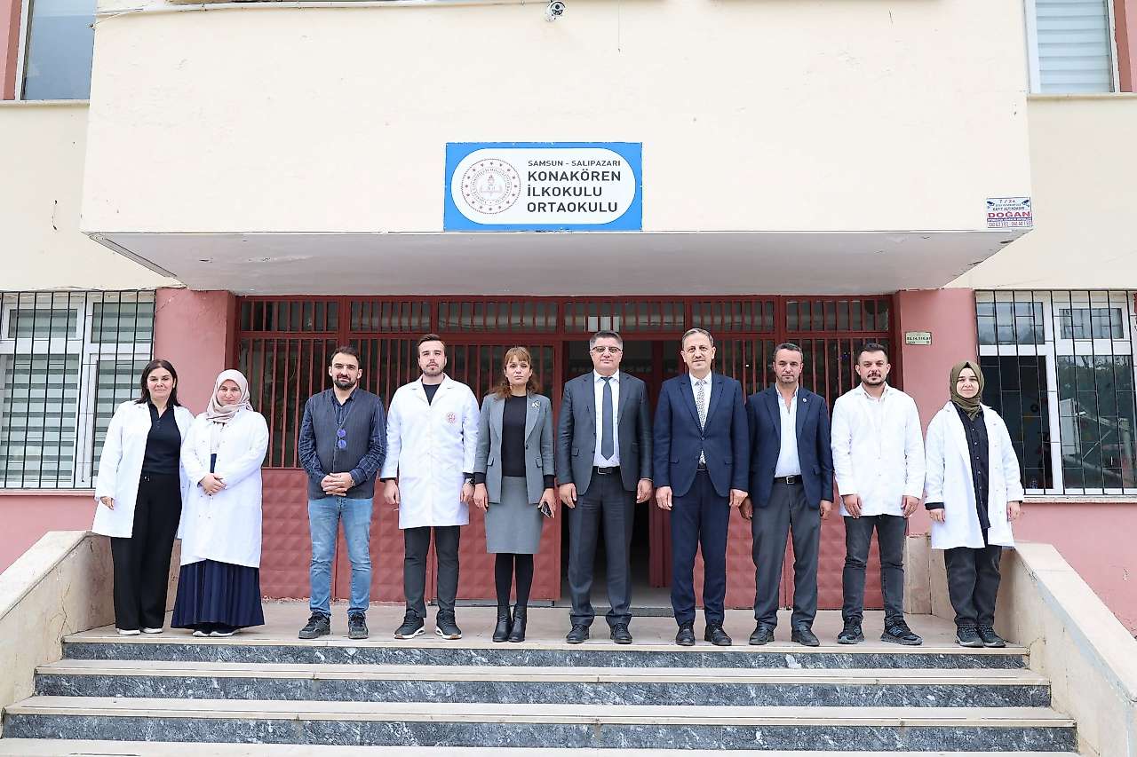 Salıpazarı'nda Eğitim Turu: Murat Ağar Okulları İnceledi