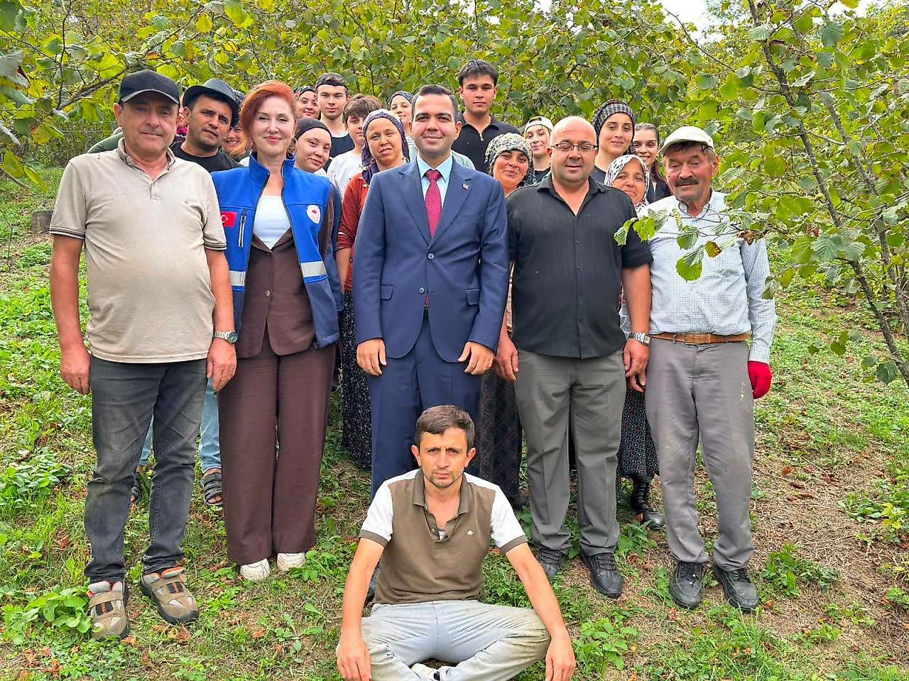 Ayvacık Kaymakamı Çepni Fındık Bahçelerinde Üreticilerle Buluştu