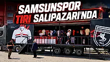 Samsunspor Tırı Salıpazarı'nda Taraftarlarla Buluştu