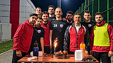 Salıpazarı Spor'da Özcan Alkan'a Takım Arkadaşlarından Jest