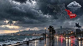 Samsun'da 29 Ekim Hava Durumu: 17 İlçeye Yağmur Uyarısı!