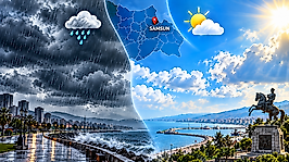 Samsun'da Salı Günü Hava Değişiyor: İşte 17 İlçe Tahmini