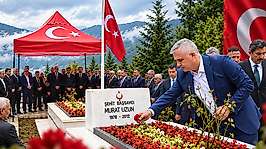 Şehit Savcı Murat Uzun Samsun'da Kabri Başında Anıldı