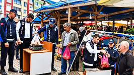 Terme'de semt pazarlarına sıkı denetim! Terazilere dikkat