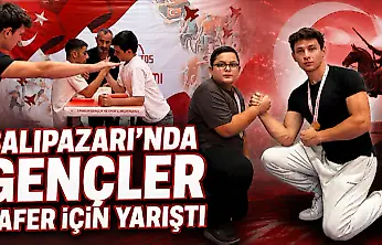Salıpazarı'nda Gençler Zafer İçin Yarıştı