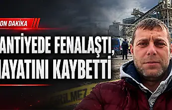 Şantiyede Fenalaştı, Hayatını Kaybetti