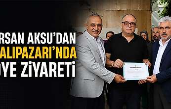 Ersan Aksu'dan Salıpazarı'nda Üye Ziyareti