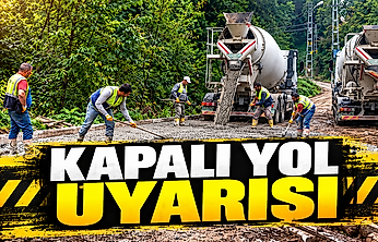 Güzelvatan-Haliluşağı grup yolu geçici olarak trafiğe kapandı