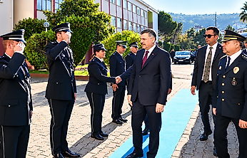 İçişleri Bakanı Çiftçi'den Samsun'da Polis Adaylarına Mesaj