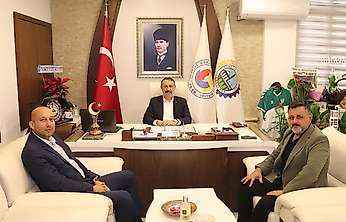 Salıpazarı'nın İki Başkanından Ayhan Sonkaya'ya Ziyaret