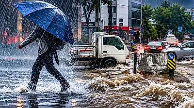 Meteoroloji Uyardı! Samsun'da Sel ve Su Baskını Riski