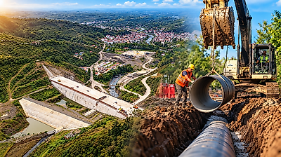Salıpazarı ve Terme'de su altyapısı için büyük çalışma