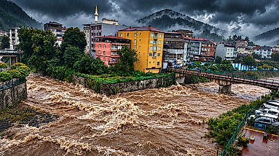 Samsun'a Meteoroloji uyarısı: Sağanak akşama kadar sürecek