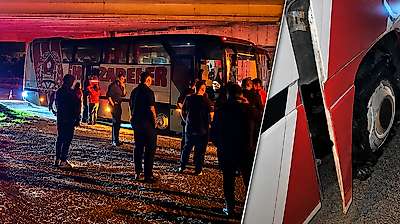Şehzadeler Grubu Samsun Yolunda Büyük Tehlike Atlattı