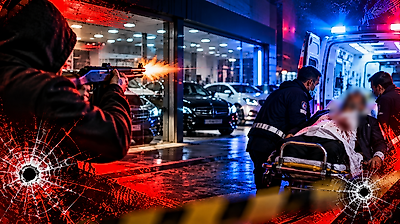 Tüfekle Vurulan Galerici Hastaneye Kaldırıldı