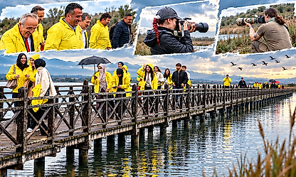Kızılırmak Deltası'nda 110 Fotoğrafçı Doğanın İzini Sürdü