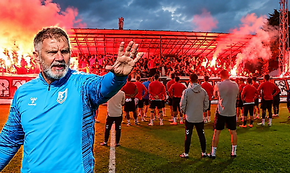 Samsunspor'da Fink taraftara seslendi: Bu takım savaşacak
