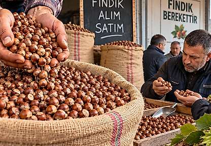 Üreticinin Gözü Fiyatlarda! Samsun'da Fındık Kaç TL Oldu?